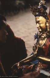 Rinpoche painting Tara, 1976