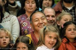Lama at a family gathering, 1983