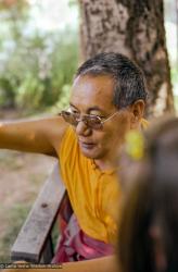 Lama at a family gathering, 1983