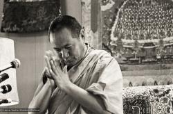 Lama teaching, Yucca Valley, 1977