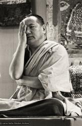 Lama teaching, Yucca Valley, 1977
