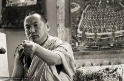 Lama teaching, Yucca Valley, 1977