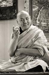 Lama teaching, Yucca Valley, 1977