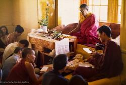 Geshe Rabten teaching, 1975