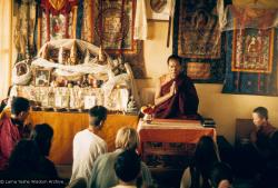 Lama Yeshe teaching, Kopan, 1973