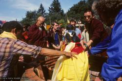 Cremation of Lama Yeshe, 1984