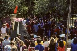 Cremation of Lama Yeshe, 1984