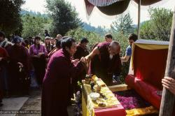 Cremation of Lama Yeshe, 1984