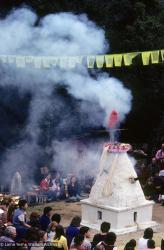 Cremation of Lama Yeshe, 1984
