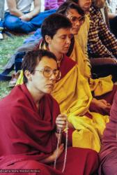Cremation of Lama Yeshe, 1984