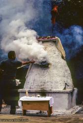 Cremation of Lama Yeshe, 1984