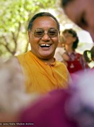 Lama at a family gathering, 1983