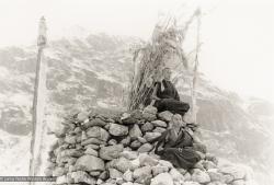 Rinpoche and Lama Near Lawudo, 1969