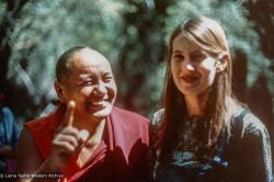 Lama and Judy, Vajrapani, 1977