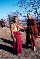 Lama and Ron Brooks, 1975
