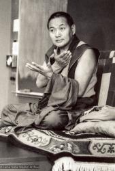 Lama teaching at UCSC, 1978
