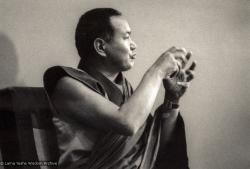 Lama teaching at UCSC, 1978