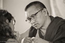Rinpoche at CIN 1991