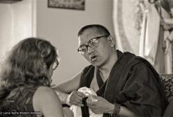 Rinpoche at CIN 1991