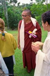 Rinpoche at CIN 1991