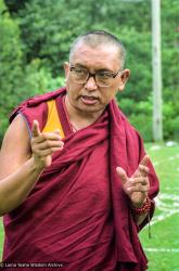 Rinpoche at CIN 1991