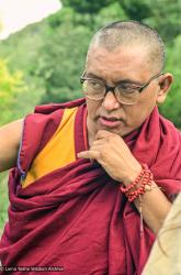 Rinpoche at CIN 1991