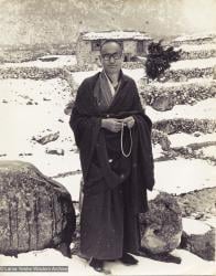 Lama at Thangme, 1969