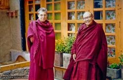 Zina Rachevsky and Trulshik Rinpoche, 1972