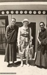 Anila Ann, Annabelle Williams Ellis, and Lama Zopa at Kopan, 197