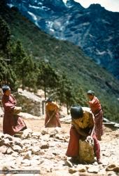 MEC novice monks, Lawudo, 1973