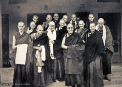 An audience with H.H. Dalai Lama, 1975