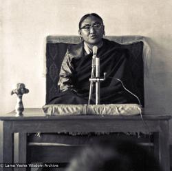 Sakya Trizen, Dharamsala, 1974