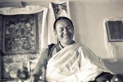 Lama teaching at Kopan, 1974