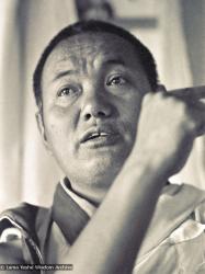 Lama teaching at Kopan, 1974