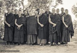 IMI monks and nuns, Kopan 1974
