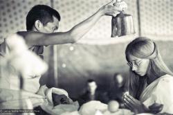 Lama Zopa performing a wedding, Kopan, 1974