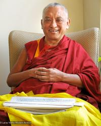 Portrait of Rinpoche, 2010