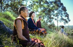 Lama, Beatrice and Rinpoche, 1975