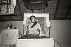 Rinpoche teaching, 1975
