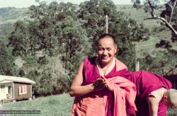 Fire puja at CIN, 1976