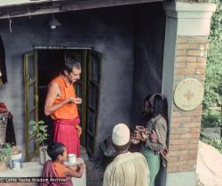 Adrian Feldmann at the People's Clinic, Kopan 1979
