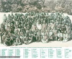 Yucca Valley group portrait, 1977