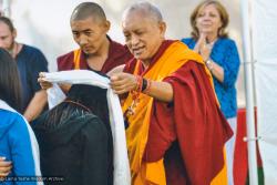 Rinpoche at the Milarepa Center, 2010