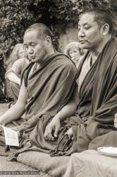 Lama and Geshe Tegchok, MI, 1979