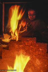 Lama at Tushita, 1983