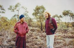 With Garrey Foulkes, Atisha, 1981