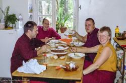 Jimi Neal, Gyatso, Hermes Brandt, Carol Davies, Nalanda, 1981