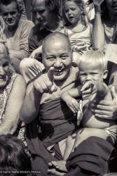 Lama at Maitreya 1981