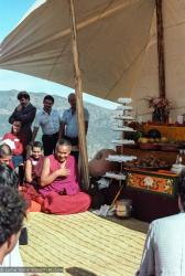 Lama Yeshe and Geshe Losang Tsultrim, 1982