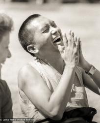 Rinpoche at Waterlow Park, 1983